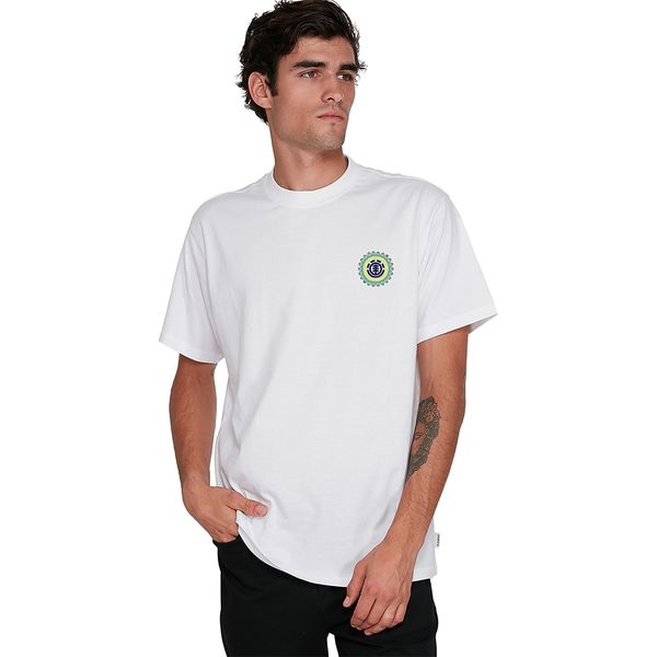Element Cozumel Mens SS T-Shirt - White