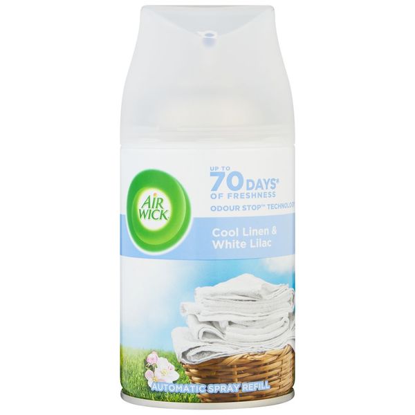 Airwick 250ml - Freshmatic Automatic Spray - Refill - Cool Linen &amp; White Lilac