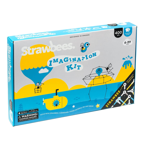 Strawbees - Recyclable Straws Imagination Kit