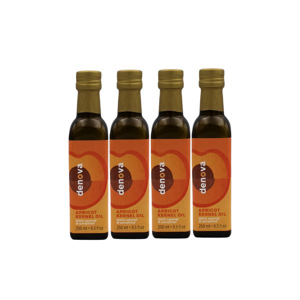 Denova Apricot Kernel Oil Foursome Gift Pack 250ml's