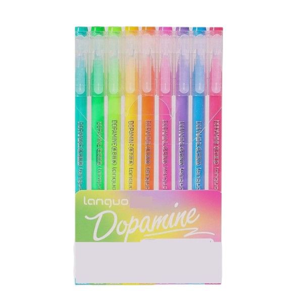 9 Piece - Languo Dopamine System Gel Ink Pens