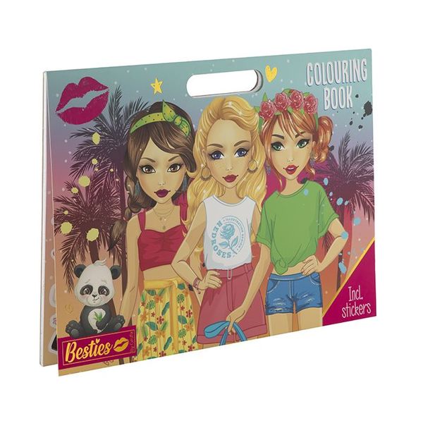 Besties Colouring Book