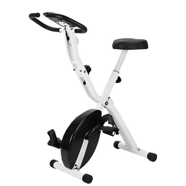 Foldable Exercise Bike, Indoor Silent Pedal Bike For Home Use