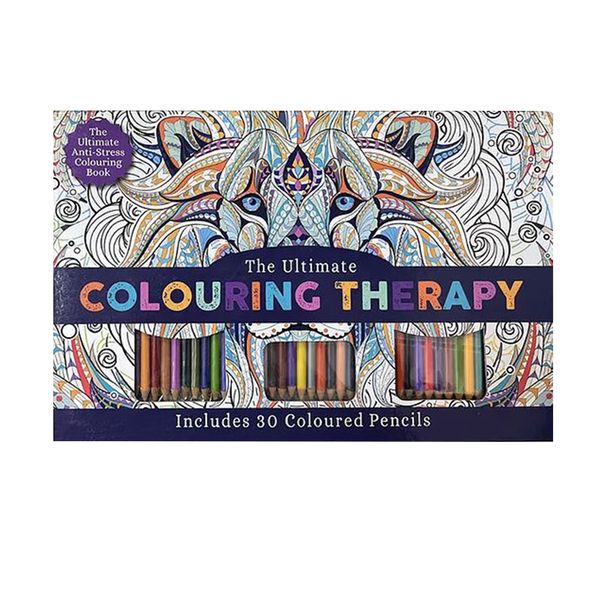 Adult Anti Stress - The Ultimate Colouring Therapy Gift Set