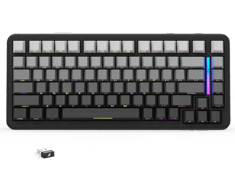 ATTACK SHARK M86 75% Side Printed Mechanical Gaming Custom Keyboard