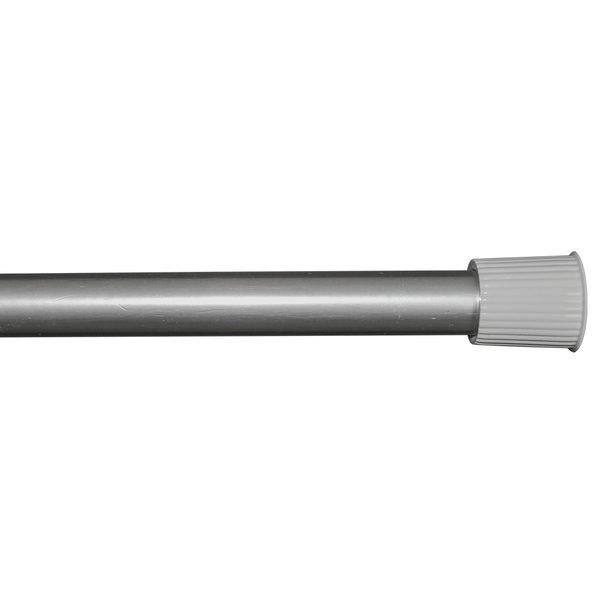 22-25 mm Tension Rod Silver 1.2m - 2.1m