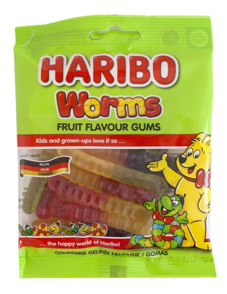Haribo - Worms 10 x 80 g