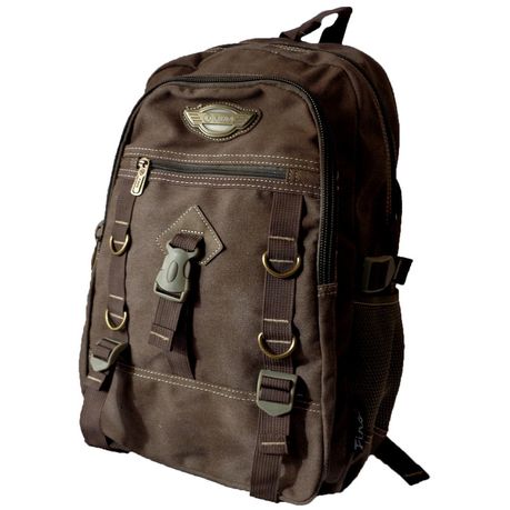 Utility clearance canvas backpack