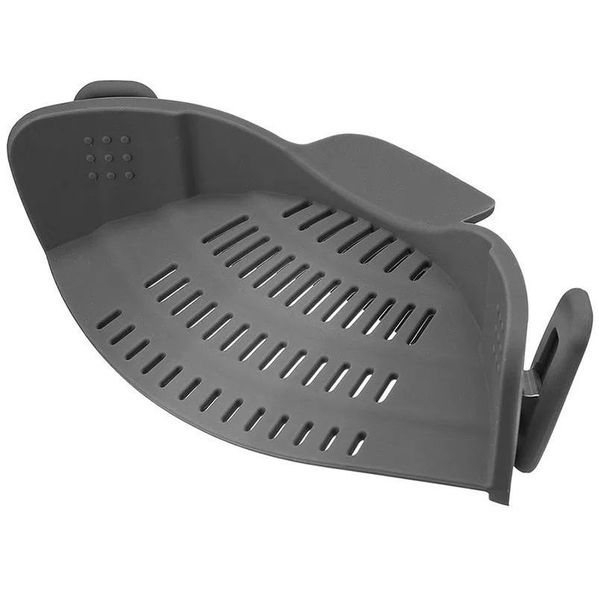 Silicone Clip on Strainer for Pots