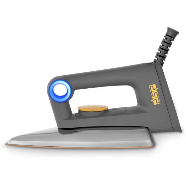 Iron 1200W Electric Dry Iron Scratch Resistant Temperature Control