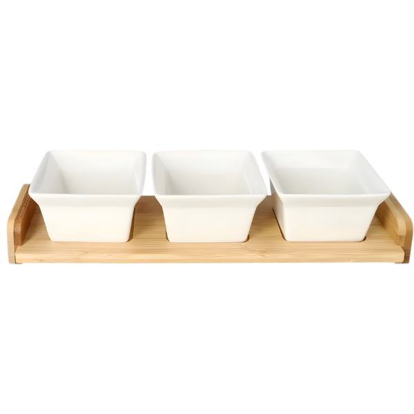 Bamboo Tray - Eco-Friendly Serving &amp; Organizer Tray