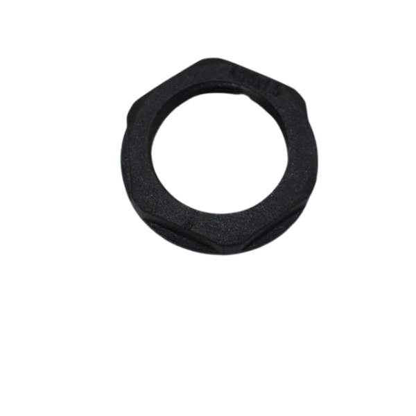 CGP-LN-M25-BK - M25 Polyamide Locknut, 1.5mm Pitch, Black, IP68