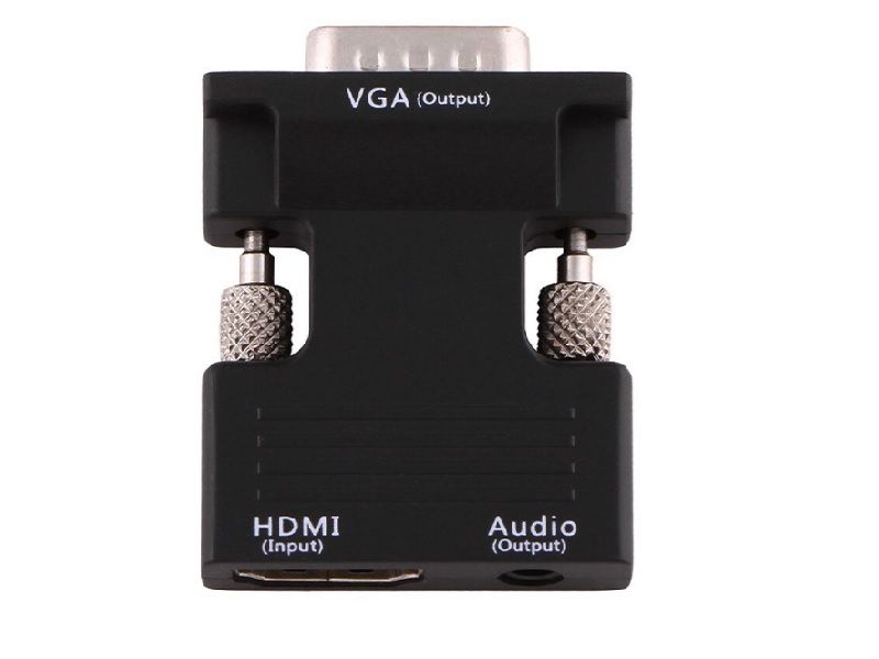 ZATECH HDMI Female to VGA male Video Adapter with audio Convertor