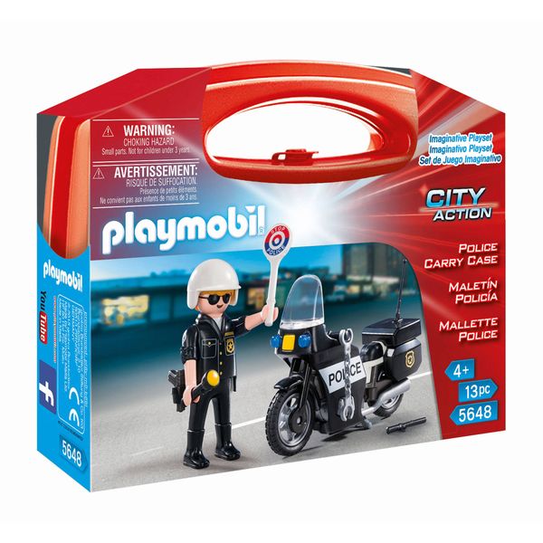 Playmobil Police Carry Case