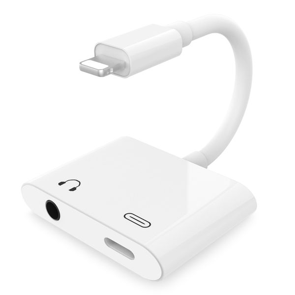 SIXTEEN10 Lightning 3.5mm Headphone Jack &amp; Charging Adapter