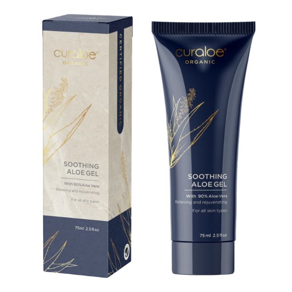 Curaloe Organic Soothing Aloe Gel 75ml