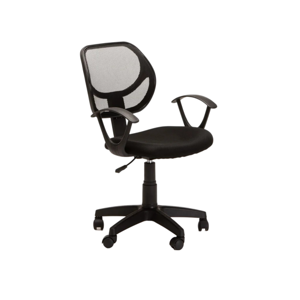 Simply Comfy Eve Tilting Office Chair With Back / Lumbar &amp; Arm Support
