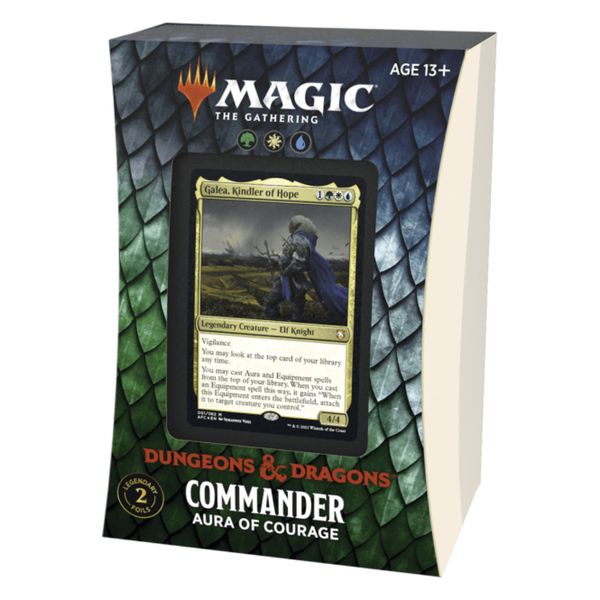 MTG Forgotten Realms - Commander Deck - Aura of Courage