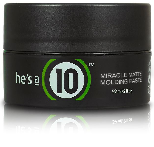 He is a 10 Miracle Matte Molding Paste