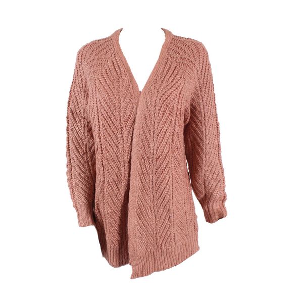 Blackcherry Chunky Knit Dusky Pink Cargidan