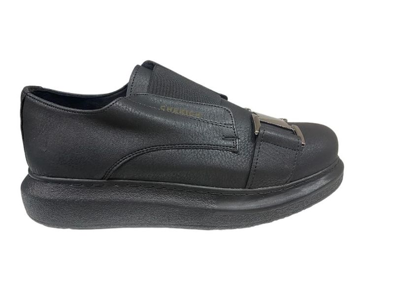 Chekich - Sartoria Milano VIP - VIP01 Men's Black Pull On Sneakers