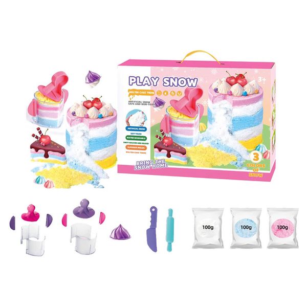 Baking Sensory Magic Play Sand, Kit for Girls Age 3-10