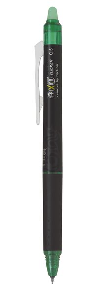Pilot Frixion Clicker Point 0.5mm Erasable - Box of 12 - Green