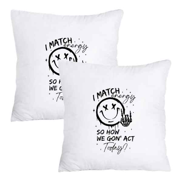 Scatter Cushion Cover Set (50cmx50cm) - I Match Energy, So ...