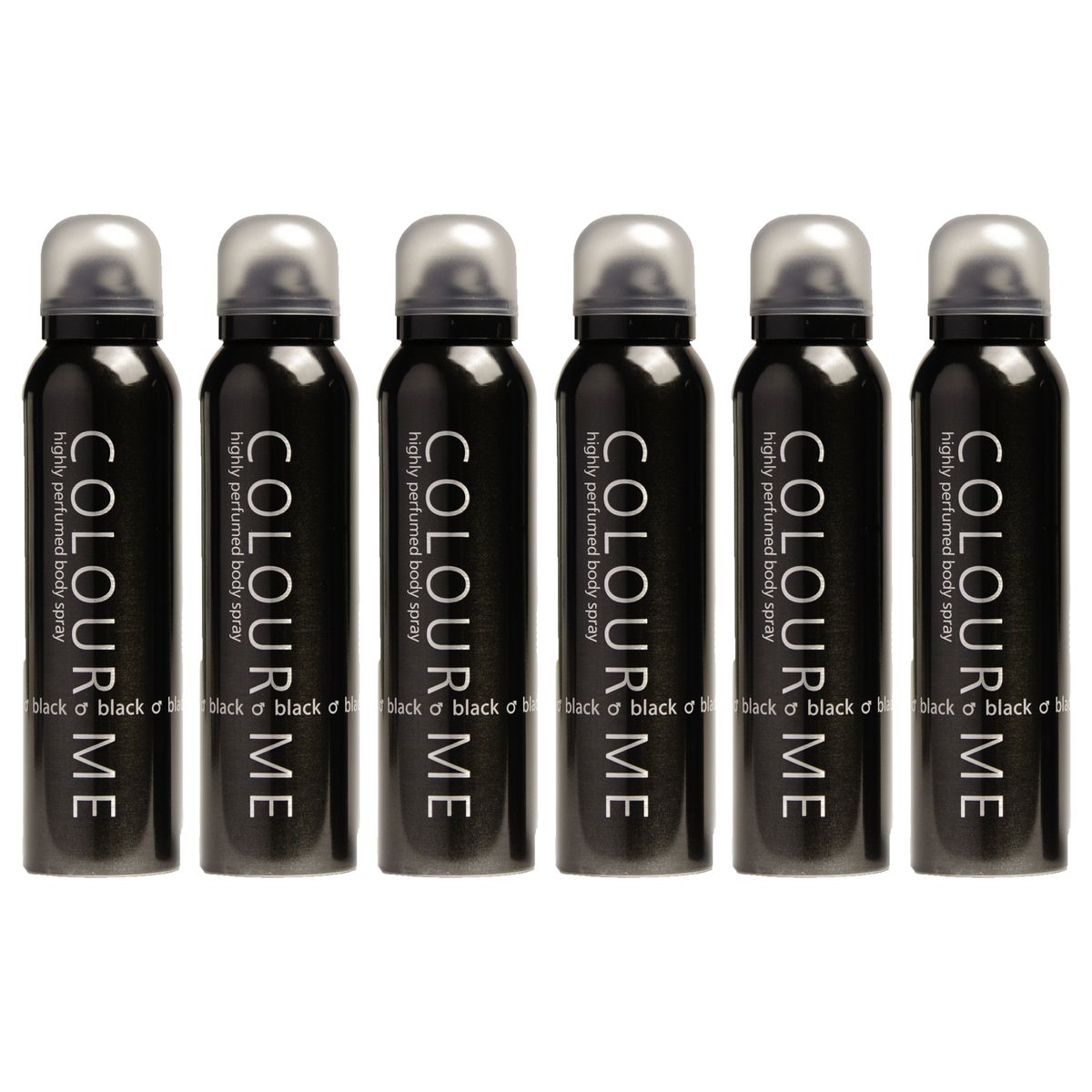Colour Me Black Body Spray Pack of 6 | Shop Today. Get it Tomorrow ...