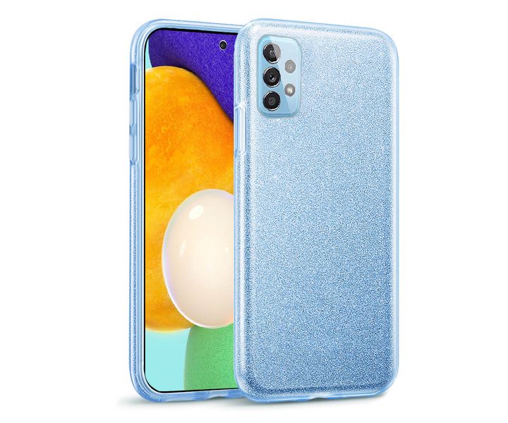 Tekron Glitter Sparkle Protective Case for Samsung Galaxy A52 (2021)-Purple