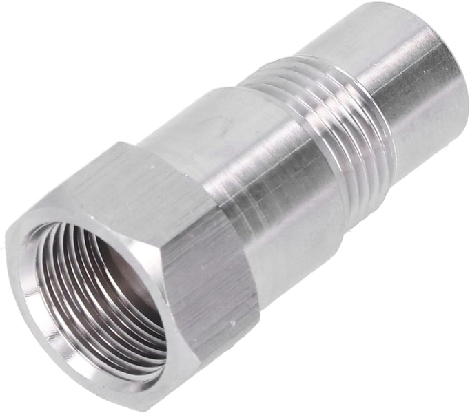 Oxygen 02 Sensor Adapter, High Grade Steel Material High Strength M18X1.5Mm