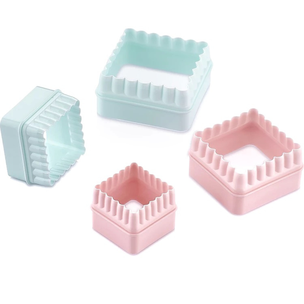 Scalloped Square Cookie Cutters