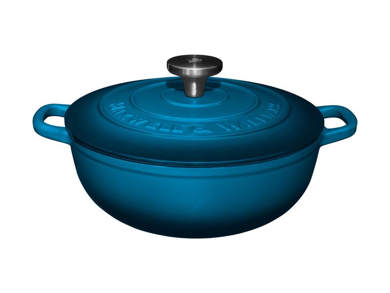 Maxwell and Williams Cast Iron Round Casserole 24cm/3.3L
