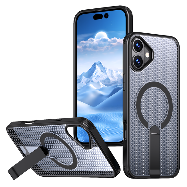 Magnetic Honeycomb Breathable Phone Case Compatible with RedmiNote 14Pro 5G