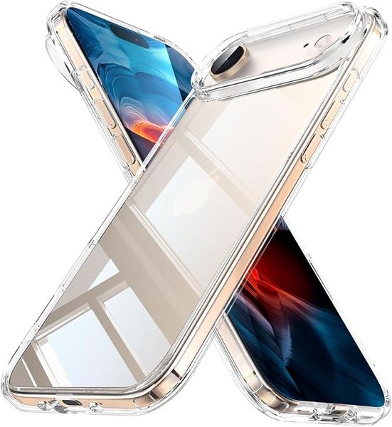 Shockproof Slim TPU Clear Cover Compatible with iPhone 17 Air