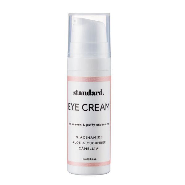Standard Beauty Eye Cream with Niacinamide, Aloe &amp; Cucumber