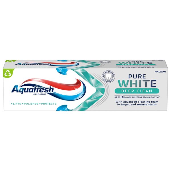 Aquafresh Pure White Deep Clean Toothpaste