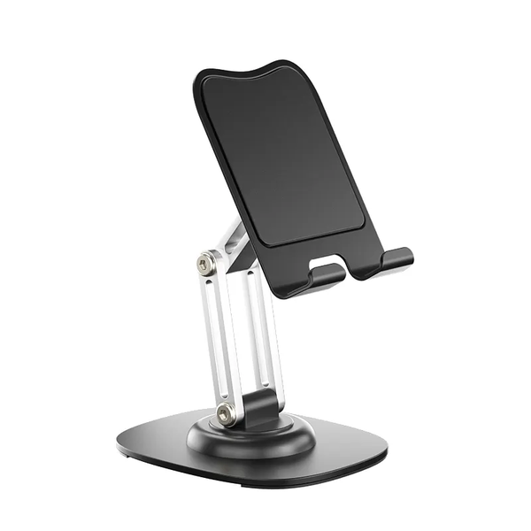 Rotating Phone and Tablet Stand with Folding and 360 Adjustable Arm