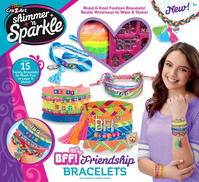 Shimmer &amp; Sparkle BFF Friendship Bracelets