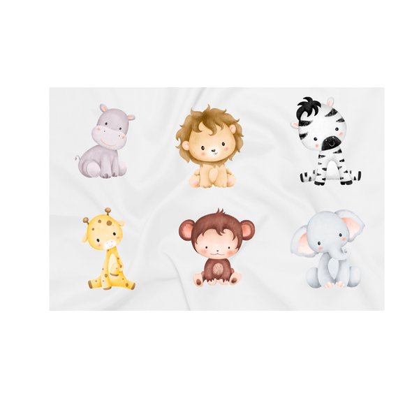 Baby Blanket - Baby Animals