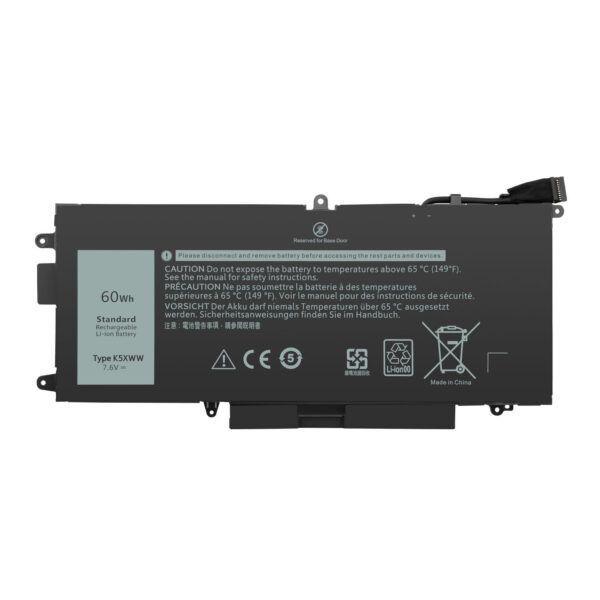 K5XWW 6CYH6 725KY Battery for Dell Latitude 5289 12 inch 2-in-1 7390