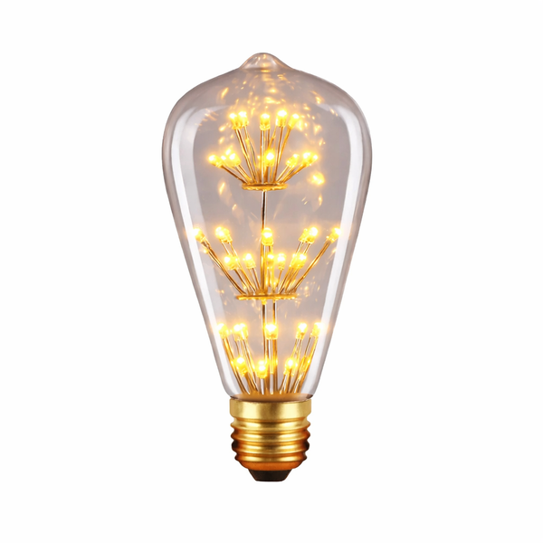 Dr Light LED Filament Bulb ST64 (DRWBS41) - Warm White Decorative Vintage