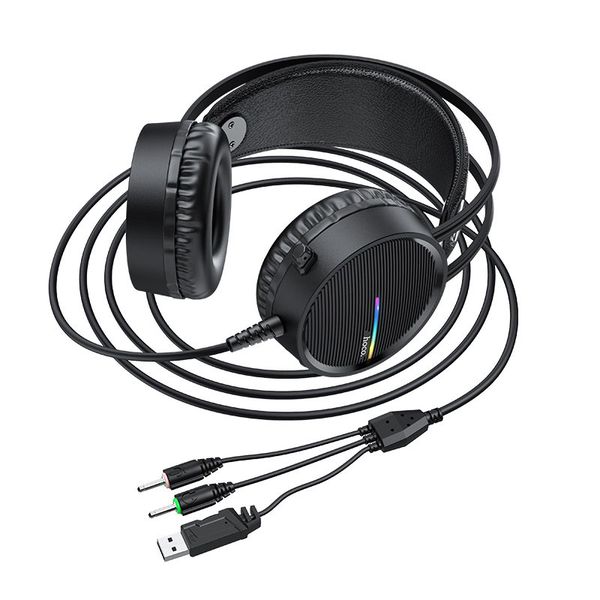 Hoco W100 Touring Wired Gaming Headphones