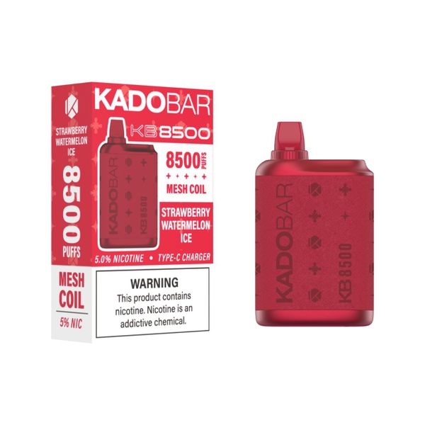 Kadobar 8500 Puffs Disposable Vape - Strawberry Watermelon Ice