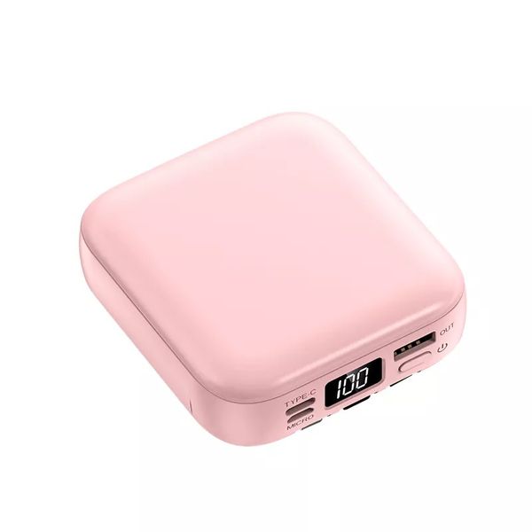 Makeup Mirror 3 Line 5000mAh Charging Treasure Powerbank