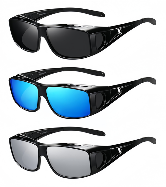 Kingdushi Polarized Fit Over Sunglasses, UV400 Protection for Men &amp; Women