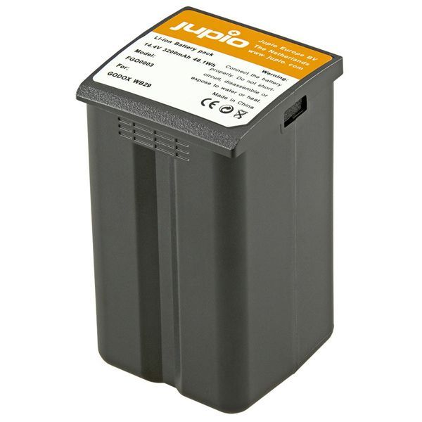 Jupio Battery WB29 for Godox AD200/AD200 Pro/AD300 3200mAh