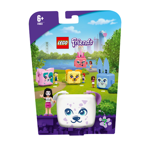 LEGO Friends Emma's Dalmatian Cube Playset 41663