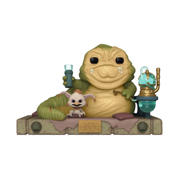 Funko Pop!Star Wars:Return Of The Jedi - Jabba The Hutt &amp; Salacious B.Crumb