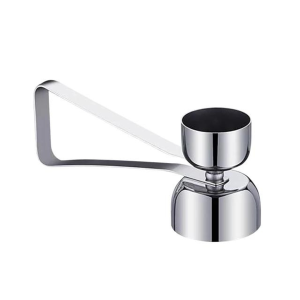 Egg Opener Creative Stainless Steel, Double Sided 2 in 1 Egg Shell Cutter.